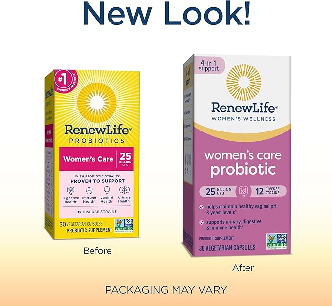 Renew Life - Suplemento de Probioticos para Mujer 30 capsulas