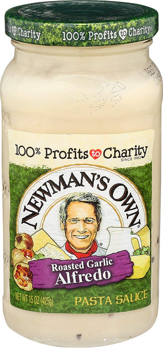 Newman's Own - Salsa con Ajo Estilo Alfredo 425g