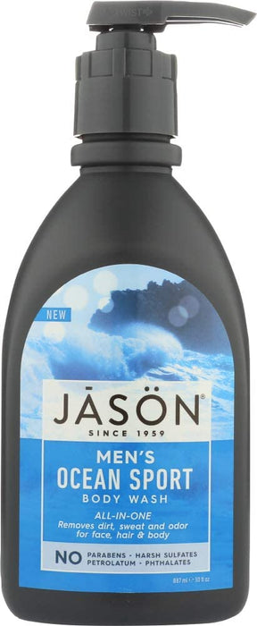 Jason - Gel de Baño para Hombre Todo en Uno 887ml