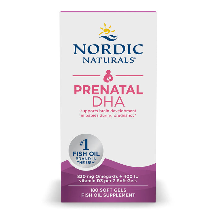 Nordic Naturals - Suplemento Alimenticio DHA Prenatal cont 180 caps