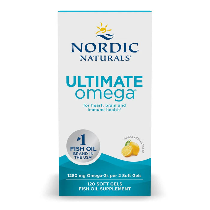Nordic Naturals - Suplemento Alimenticio de Omega 3 cont 120 caps