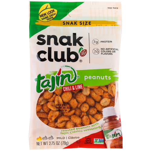 Snak Club - Cacahuates con Chile y Limon 78g