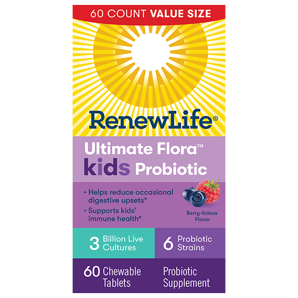 Renew Life - Suplemento de Probióticos para niños 60 capsulas