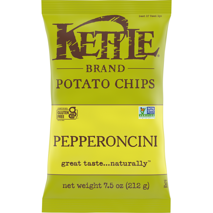 Kettle-Botana de papas fritas Pepperoncini