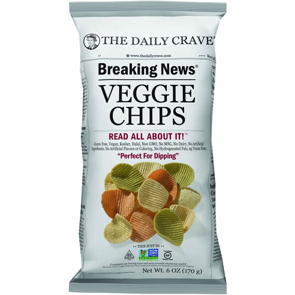 Daily Crave - Botana de Vegetales Libre de Gluten170g