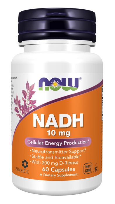Now Foods - Suplemento Alimenticio de NADH cont. 60 caps