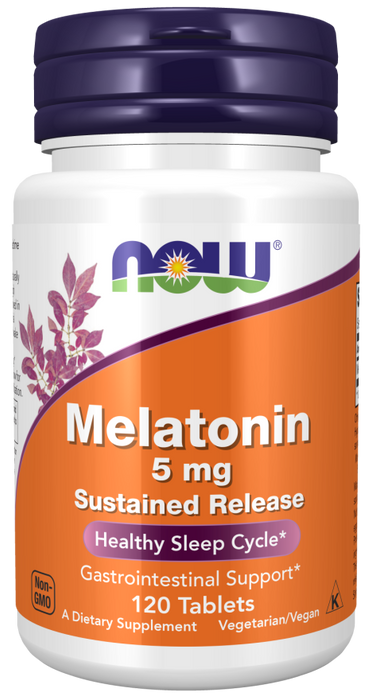 Now Foods - Suplemento de Melatonina 120 Capsulas de 5mg