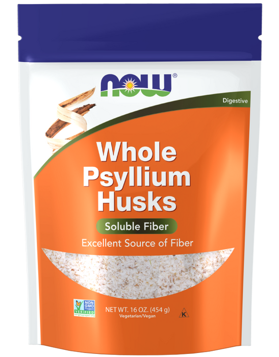 Now Foods - Whole Psyllium Husk 454 g
