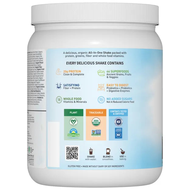 Garden of Life - Polvo para Preparar Bebida Proteica Chocolate 539g