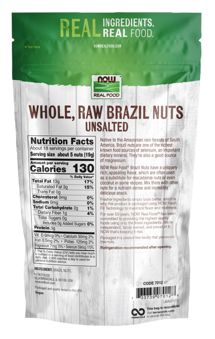 Now Foods - Nueces de Brasil 340g