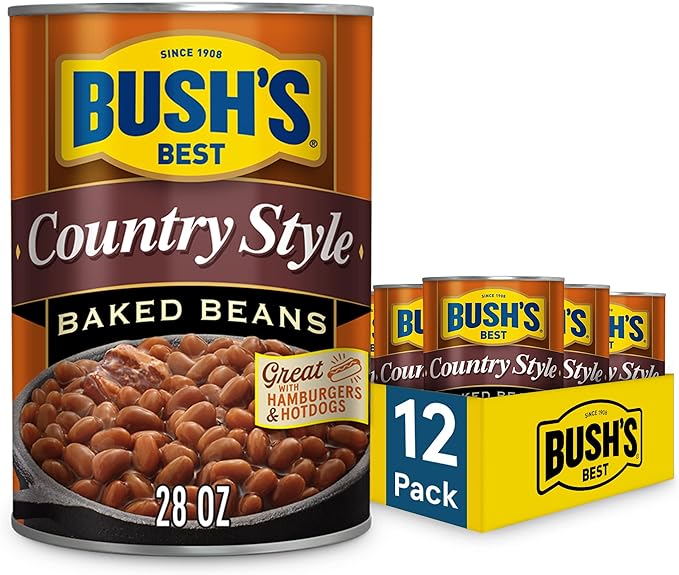 Bush Best- Frijoles Cocidos Extra sabor Tocino y Azucar 794g