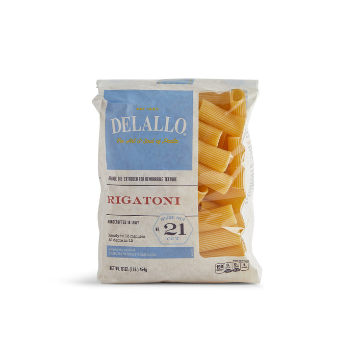 Delallo - Pasta Rigatoni de Trigo N°21 454g