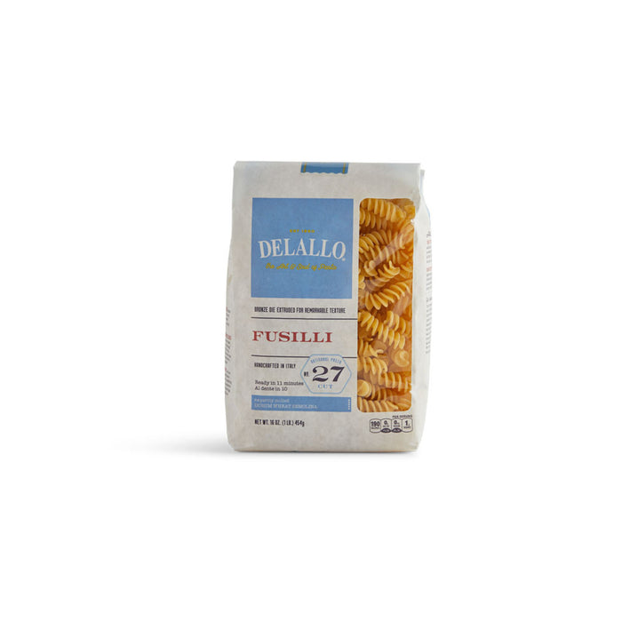 Delallo - Pasta Fusilli de Trigo N°27 454g