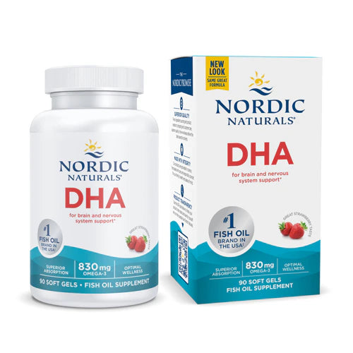 Nordic Natural - Suplemento Alimenticio de DHA cont 90 capsulas