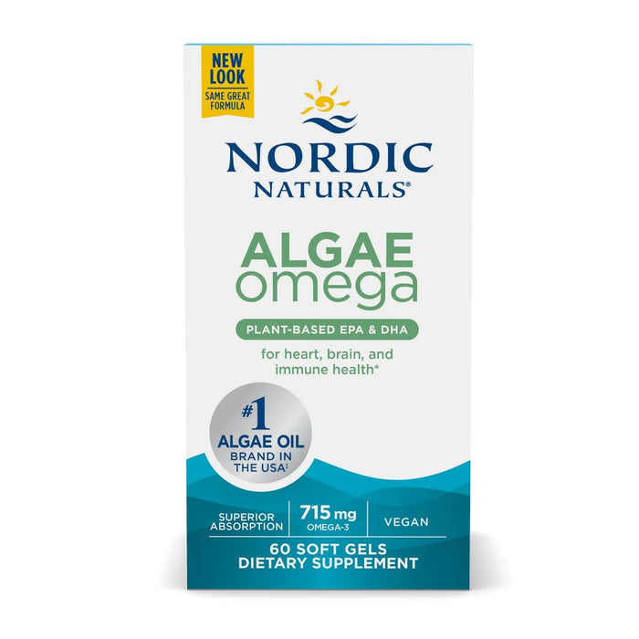 Nordic Naturals - Suplemento de Omega 3 Vegano cont 60 caps