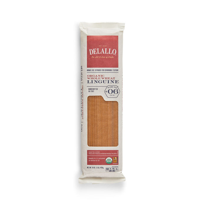 Delallo - Pasta Linguine de Trigo Integral N°06 454g
