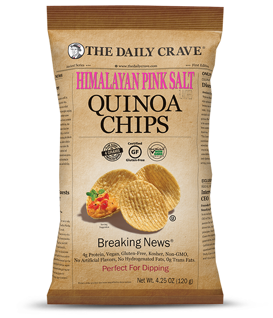 The Daily Crave - Botana de Quinoa Sal Rosa Hima Libre Glut