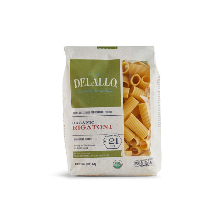 Delallo - Pasta Rigatoni de Trigo N°21 454g