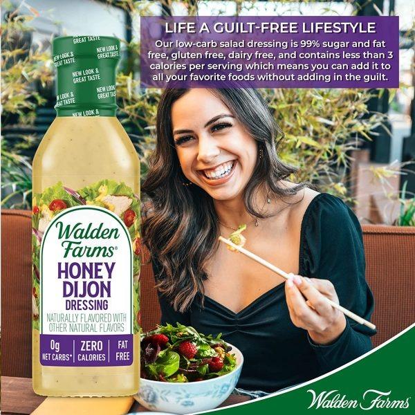 Walden - Aderezo Honey Dijon sin Calorias 355 ml