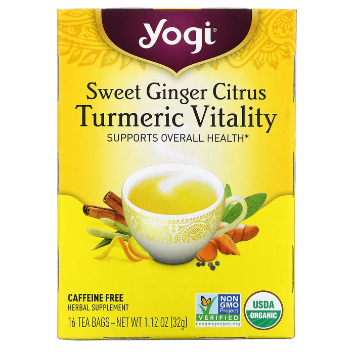 Yogi - Infusion sabor Curuma y Citricos 32g