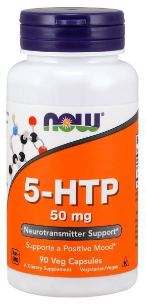 Now Foods - 5-HTP 50mg - 90 Cápsulas