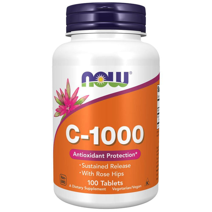 Now Foods - Vitamina C 1025mg - 100 Tabletas
