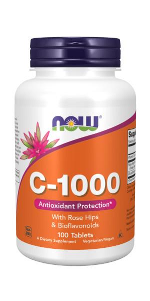 Now Foods - Vitamina C  1000mg - 100 Tabletas