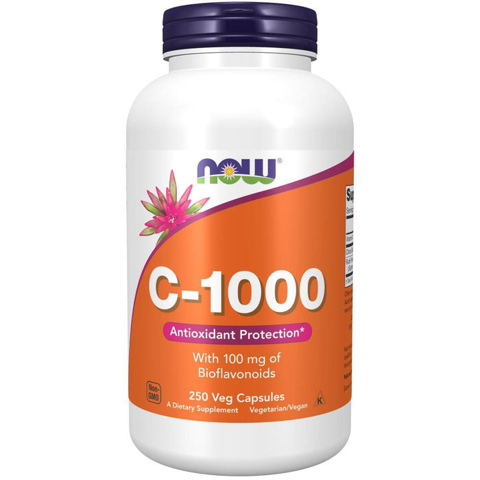 Now Foods - Vitamina C 1000mg - 250 Tabletas