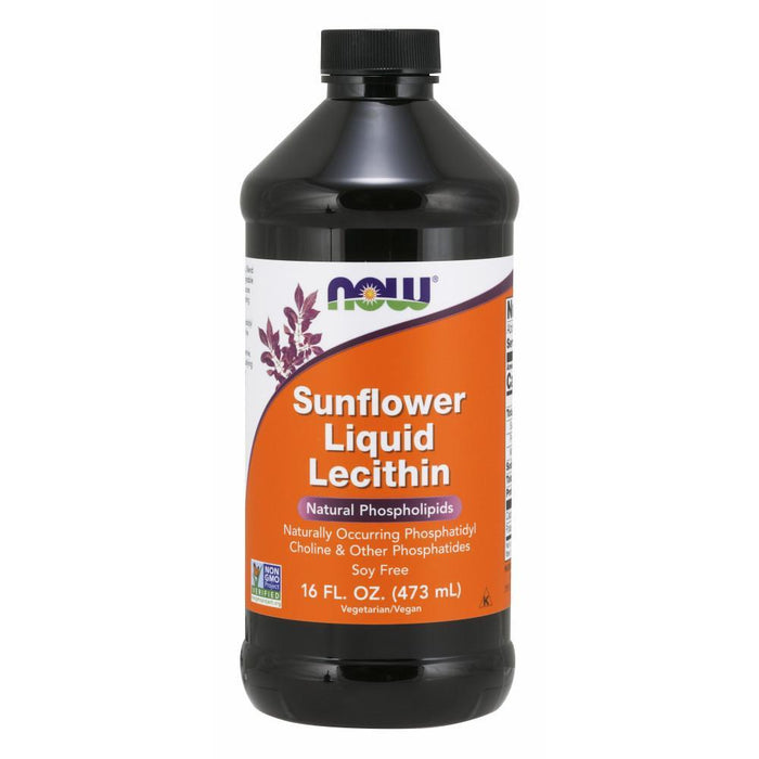 Now Foods - Lecitina de Girasol Líquida 473ml