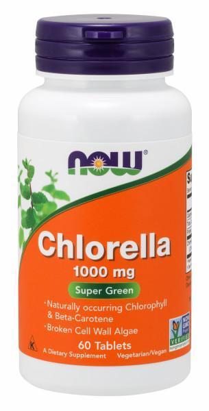 Now Foods - Chlorella 1000mg - 60 Tabletas