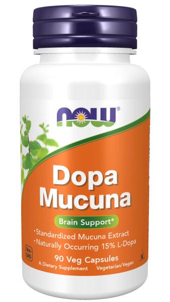 Now Foods - Dopa Mucuna - 90 Cápsulas