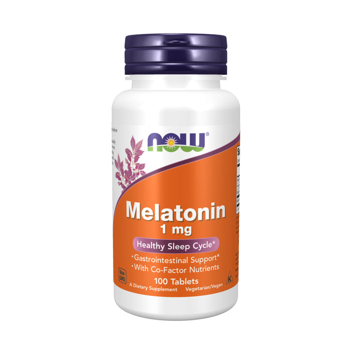 Now Foods - Melatonina - 1mg - 100 Tabletas