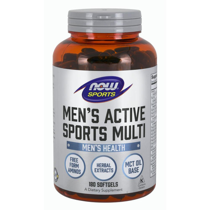 Now Foods - Multivitamínico para Hombres Activos -  180 Cápsulas