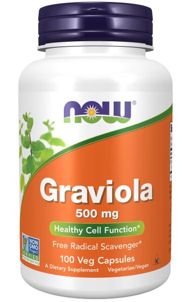 Now Foods - Graviola - 100 Cápsulas