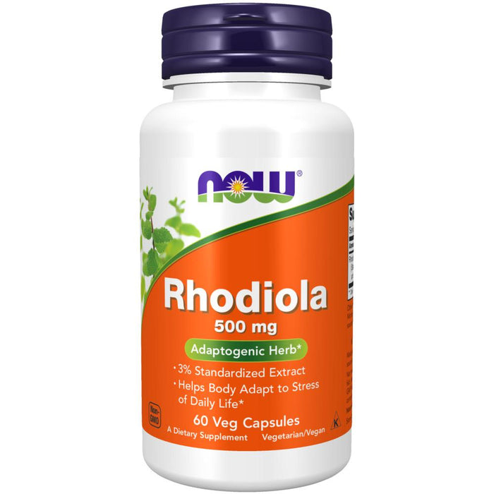 Now Foods - Rhodiola 500mg - 60 cápsulas