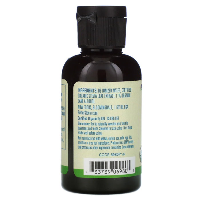 Now Foods - Endulzante de Stevia Líquido Orgánico 59ml