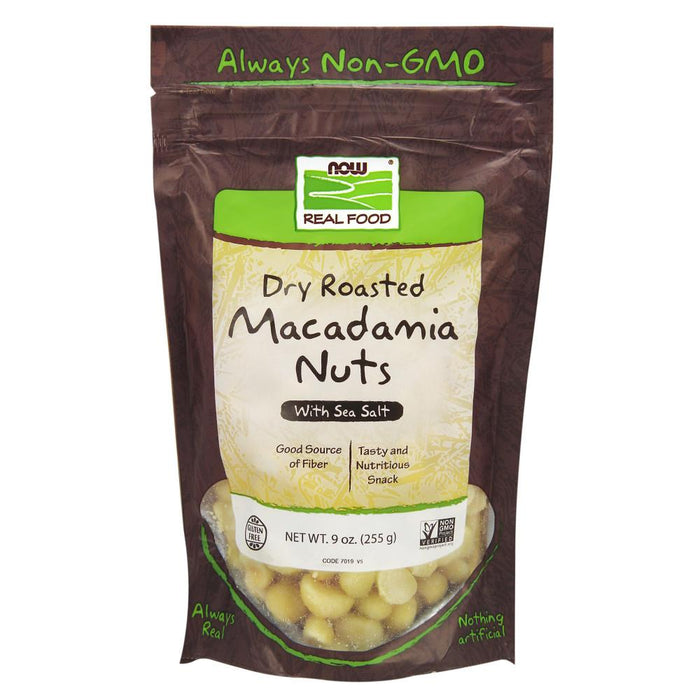 Now Foods - Mezcla de Nueces de Macadamia Tostadas y Saladas 255g