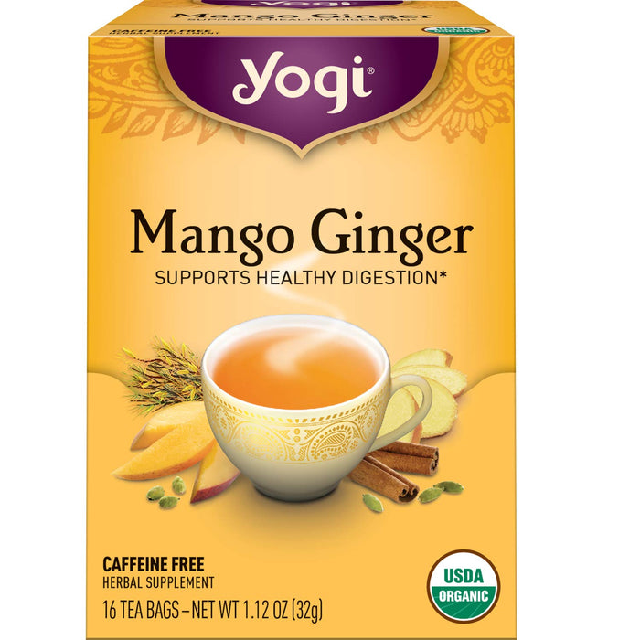 Yogi - Té de Mango con Jengibre y Canela 32g
