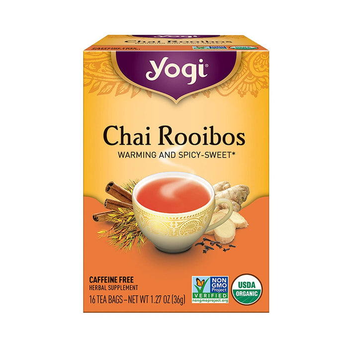 Yogi - Té Chai con Rooibos y Canela 36g