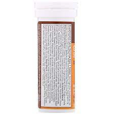 Amazing Grass - Tabletas Desintoxicantes Sabor Naranja y Cúrcuma 10 Tabletas Efervescentes