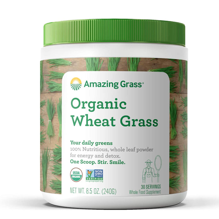 Amazing Grass - Hierba de Trigo Orgánico en Polvo 240g