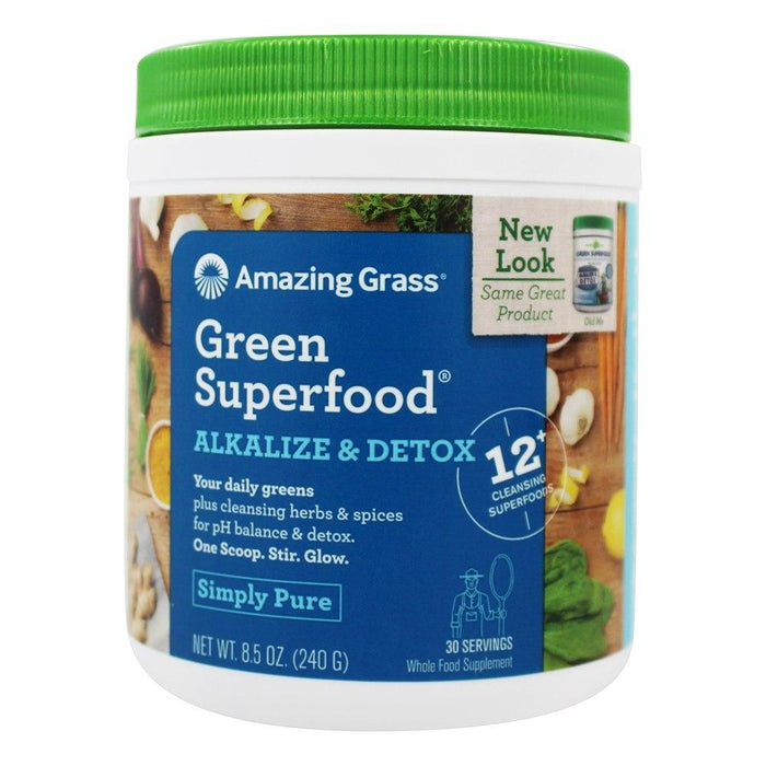 Amazing Grass - Mezcla de Alimentos Verdes en Polvo 240g