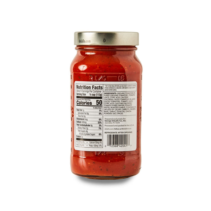 Delallo - Salsa de Tomate Marinara con Ajo Tostado 680g