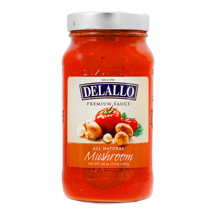 Delallo - Salsa de Tomate con Champiñones 680g
