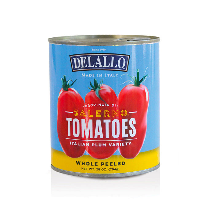 Delallo - Tomates Ciruela Enteros Pelados 794g