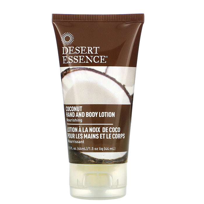 Desert Essence - Loción para Manos y Cuerpo Aroma Coco 44ml