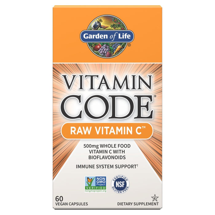 Garden of Life - Vitamina C 500mg - 60 Cápsulas