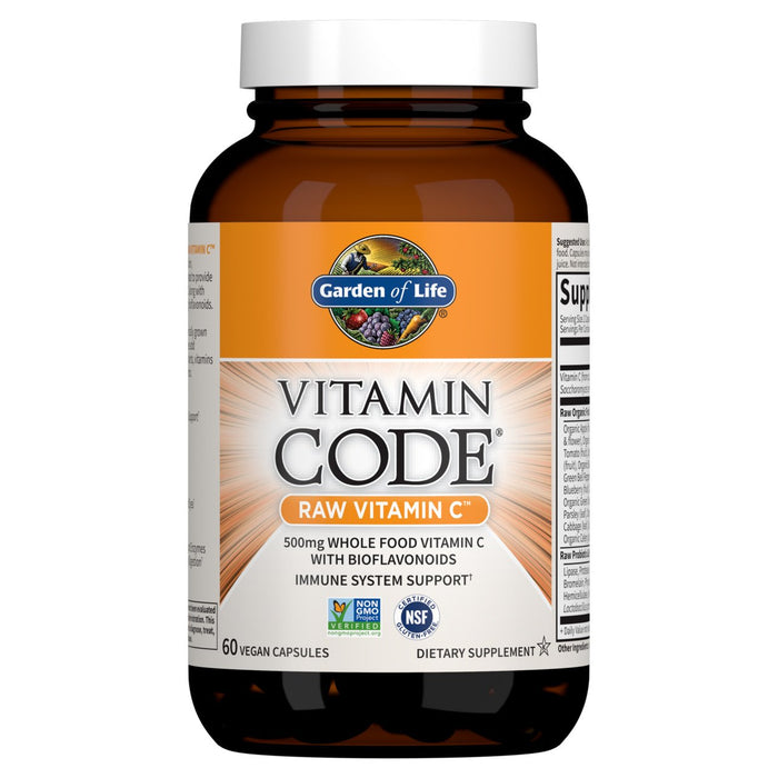 Garden of Life - Vitamina C 500mg - 60 Cápsulas