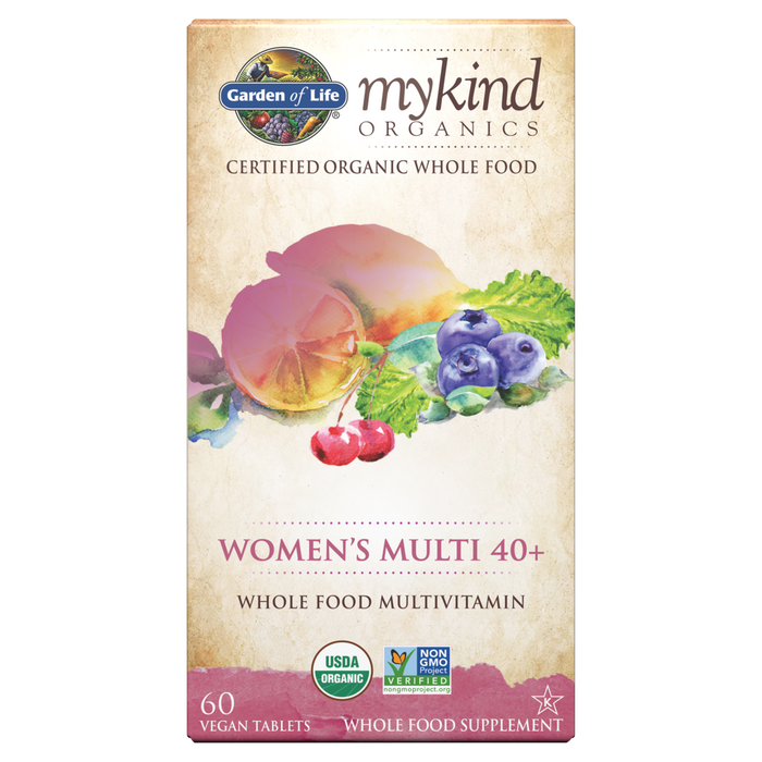 Garden of Life - Multivitamínico de Alimentos Integrales para Mujeres Mayores de 40 - 60 Tabletas