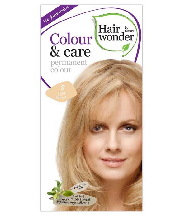 Hair Wonder - Tinte para Cabello Permanente Color Rubio Claro 100ml